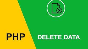 'Video thumbnail for How to Delete Data From MySQL Using PHP'