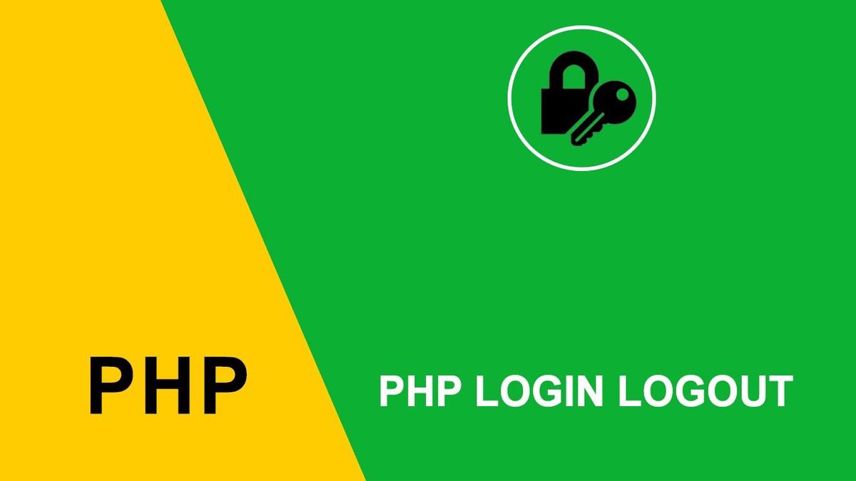 'Video thumbnail for PHP Login logout example with session'