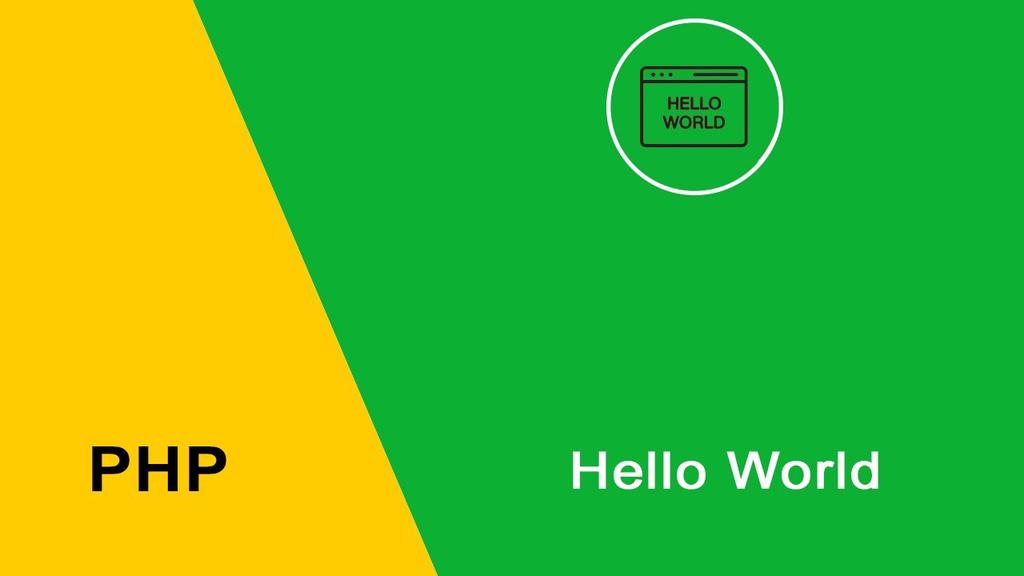 'Video thumbnail for PHP Hello world example'